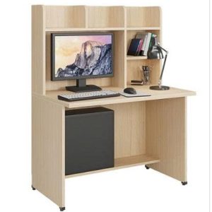 Bàn học liền giá sách BHS403