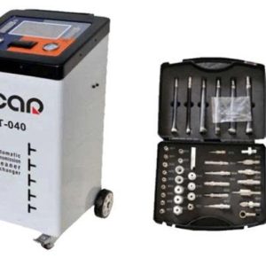 Thiết bị thay dầu hộp số tự động 140W, Có làm sạch bằng hóa chất (Điện 1 Pha) màu ghi